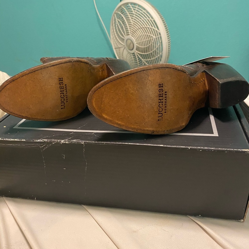 Lucchese Booties NIB